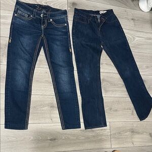 Women’s Dark Blue Denim Jeans - Pack of 2